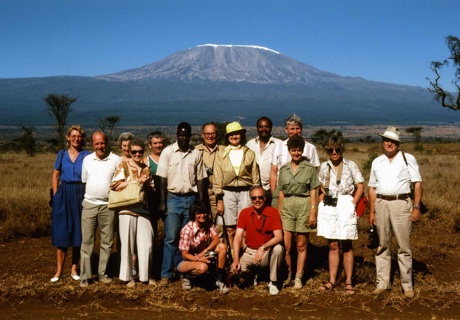 Group at Mt. Kilimanjaro